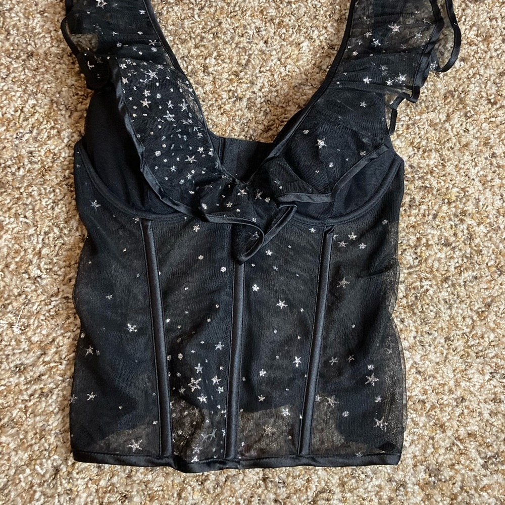 VICTORIA’S SECRET Star Lingerie Bralette Top